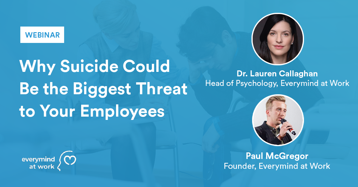 Webinar Replay: Why Suicide Could Be the Biggest Threat to Your ...