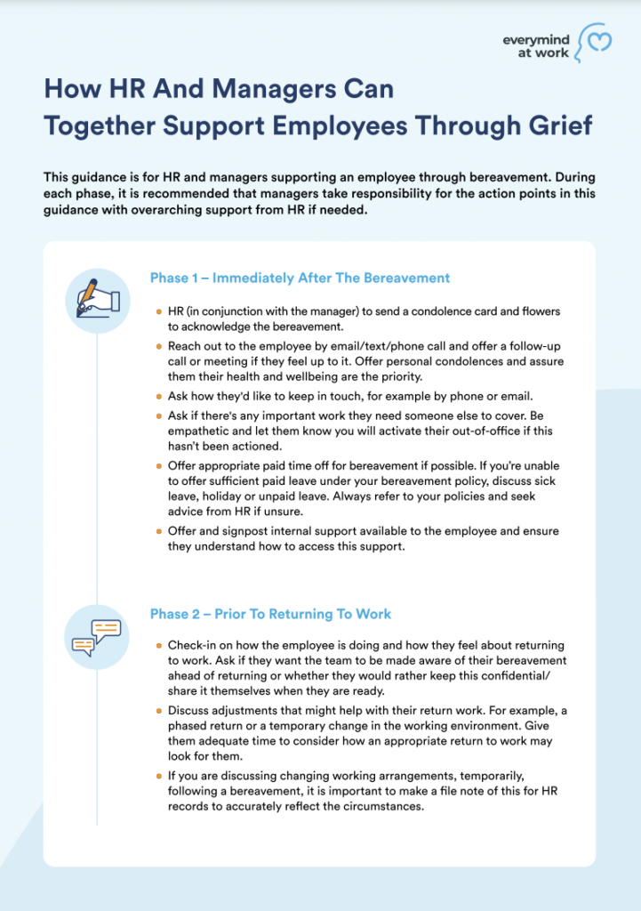 inar Replay How HR Can Approach Bereavement In The Workplace